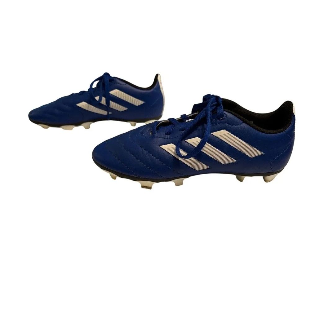 Adidas SGC Goletto VIII FG Blue Soccer Cleats Shoes 3 Team Sports Utility KIDS
